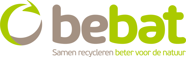 Het logo van Bebat